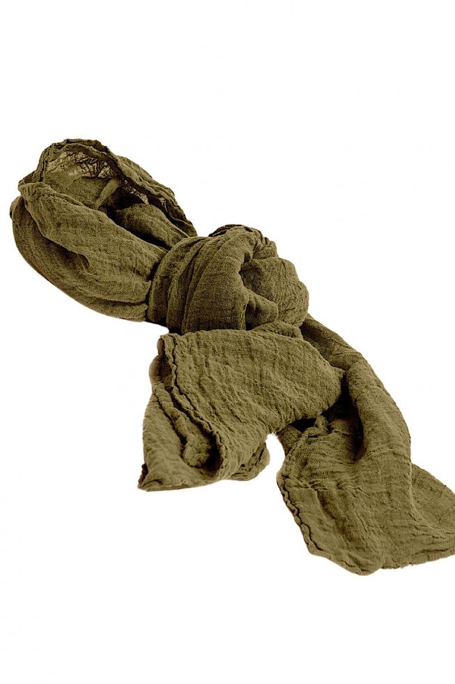 Couleur Chanvre Scarf Khaki