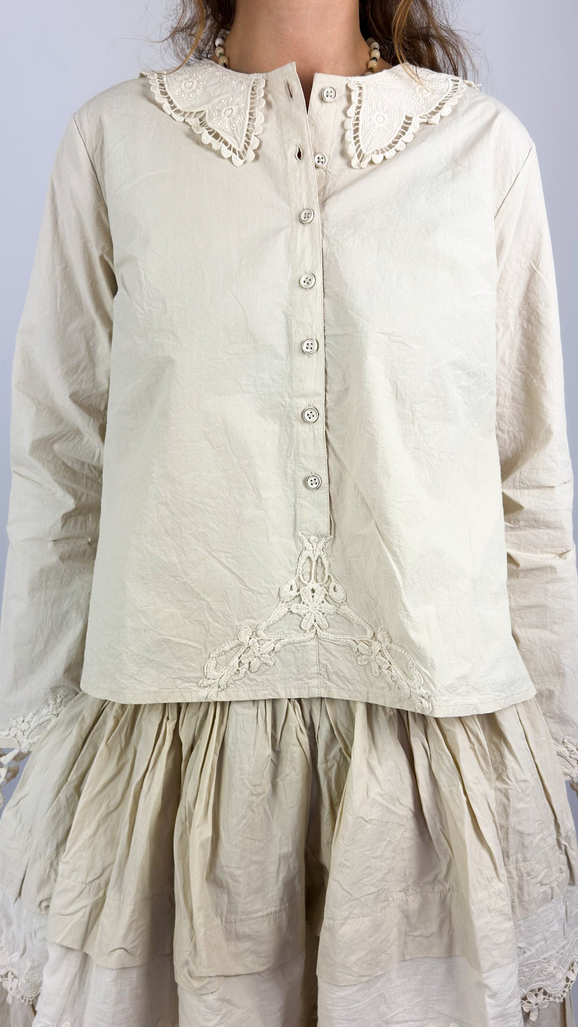 Ewa I Walla Hildur Blouse White