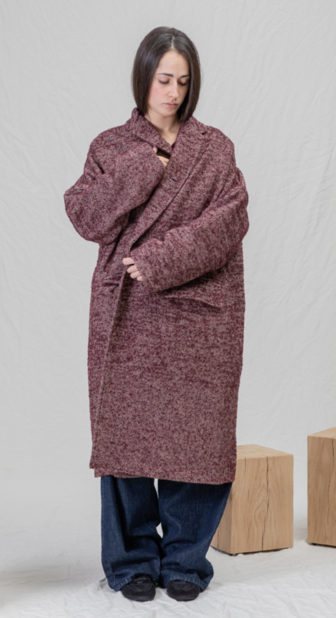 Album Di Famiglia Loose Coat PW Wine PRE-ORDER