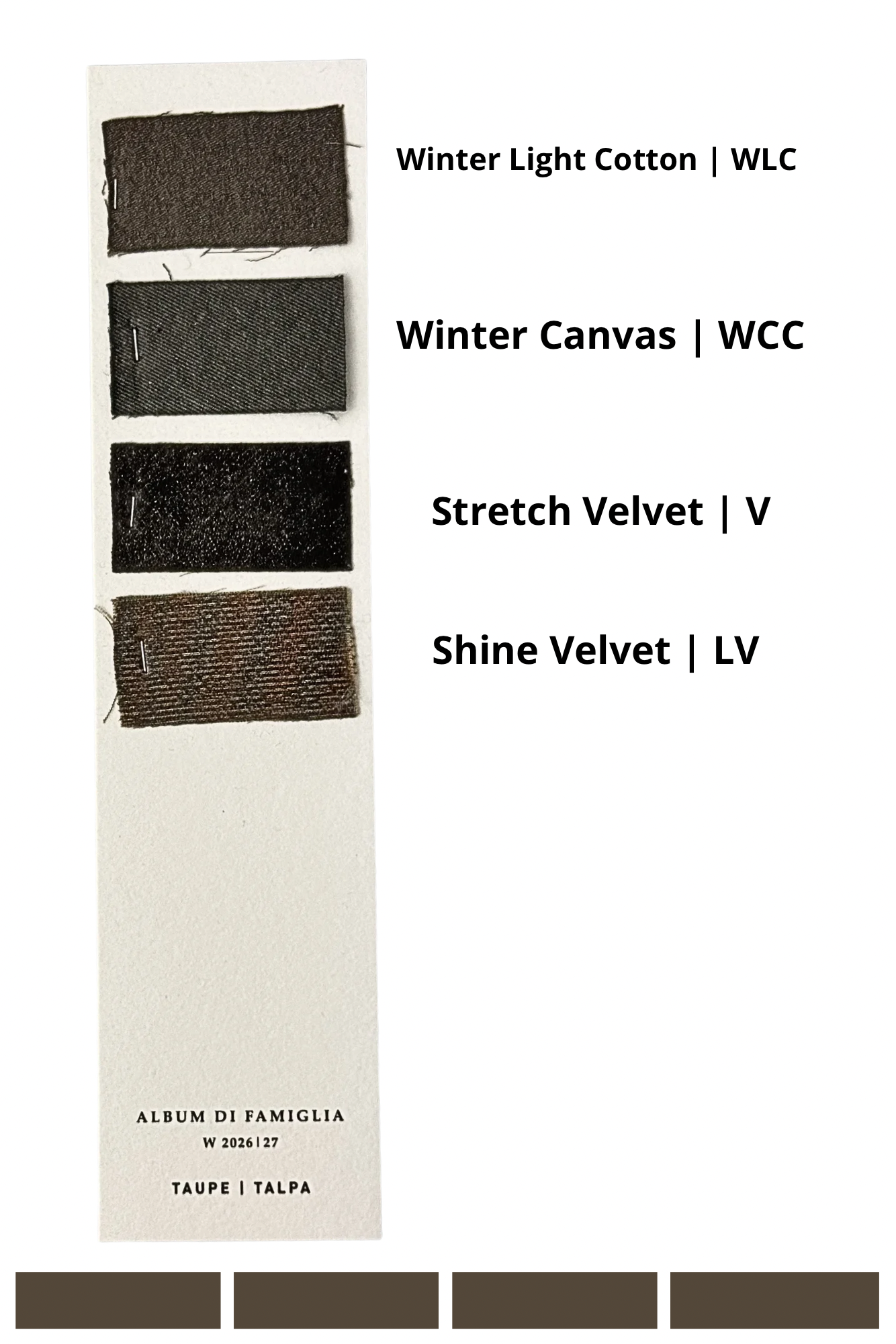 Album Di Famiglia Bragoni V Trousers Taupe PRE-ORDER