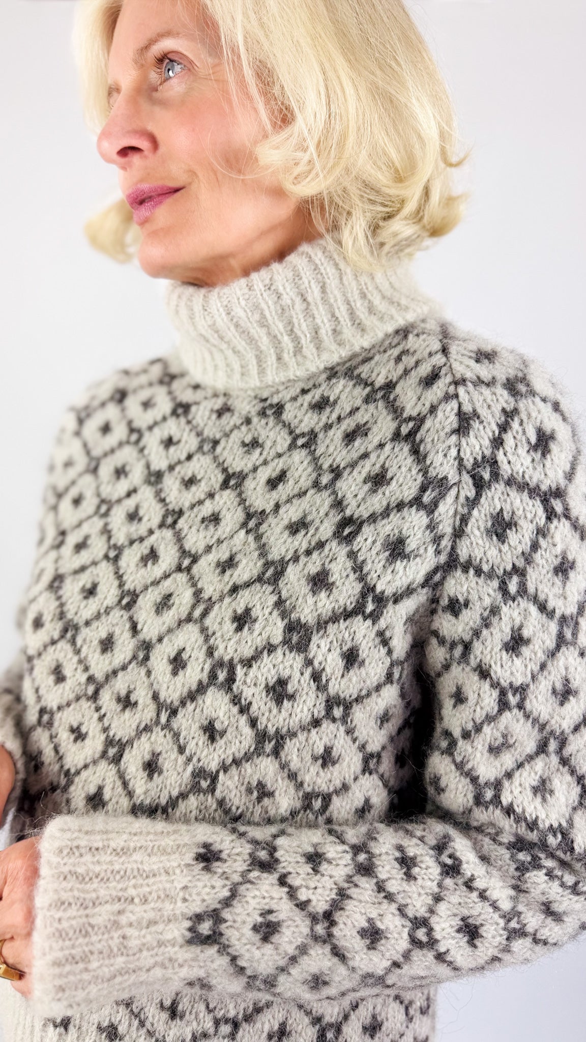Sibin Linnebjerg Camelia Jumper Stone/Anthracite