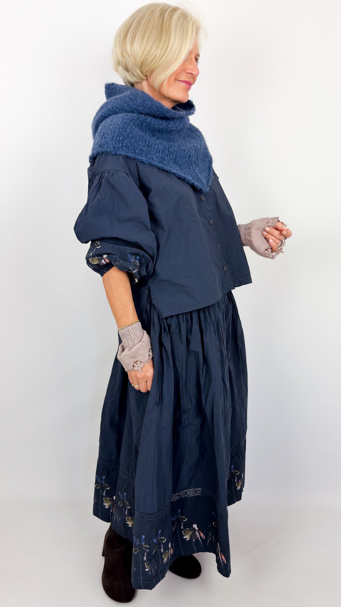 Ewa I Walla Neta Blouse Flower