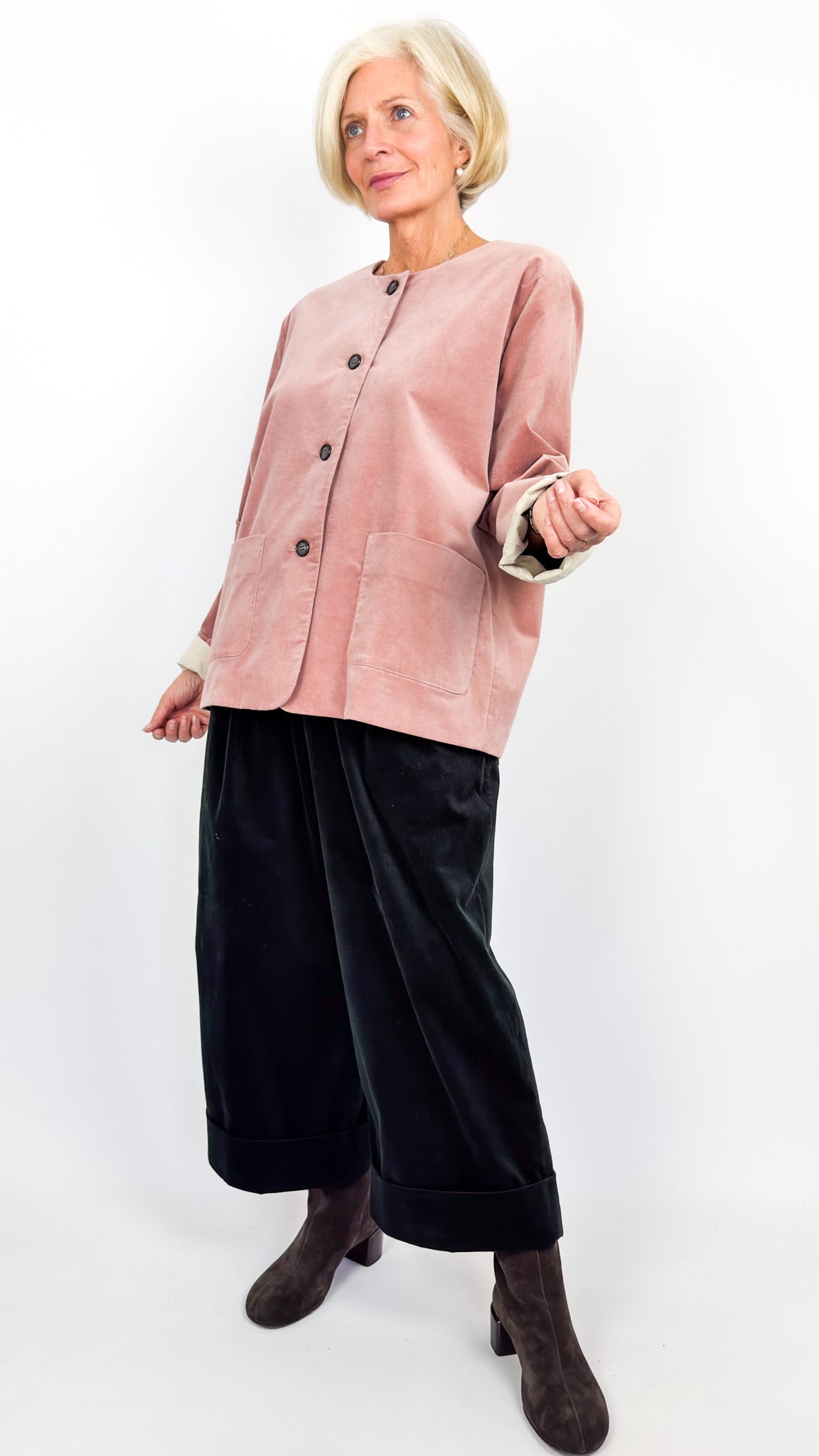 Muku C1501 Trousers Black Velvet