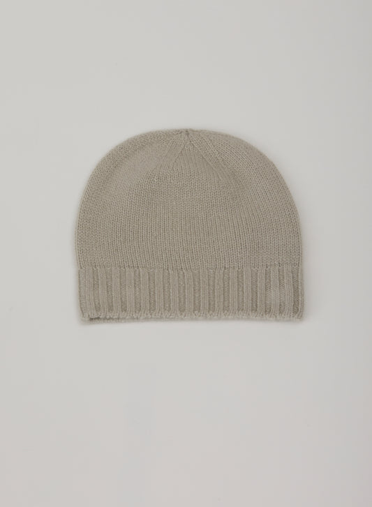 Pas De Calais 0654 Cashmere Beanie Greige PRE-ORDER