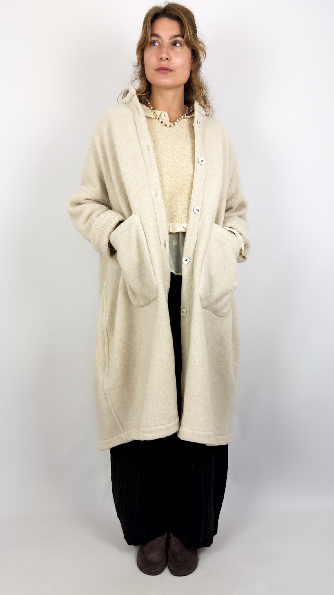 Sula Dog Coat Eggnog