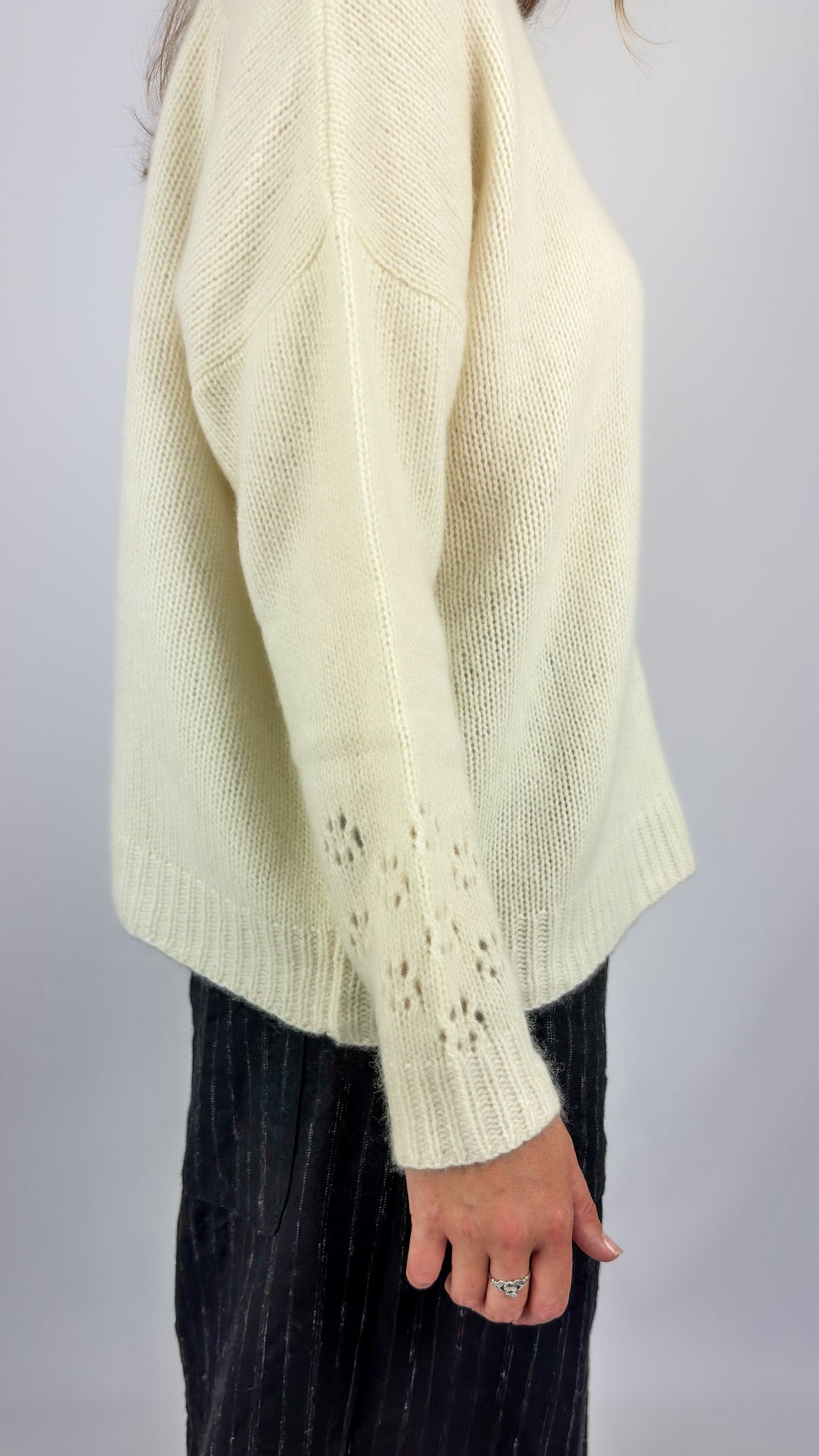 Sula Lacey Cardi Natural