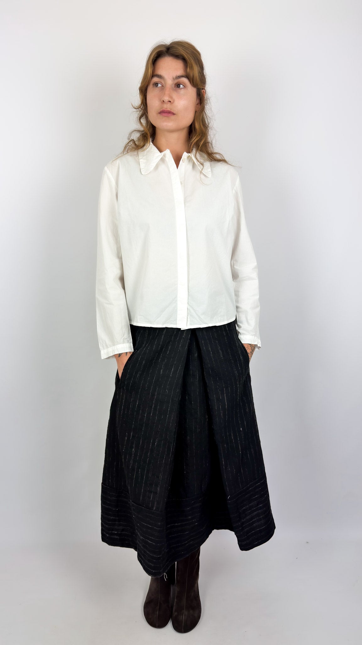 Sula Secret Button Shirt White