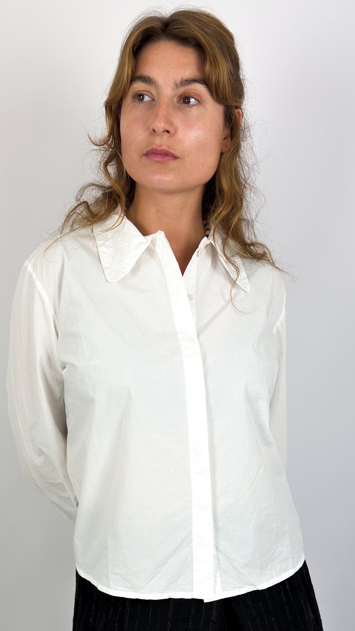 Sula Secret Button Shirt White