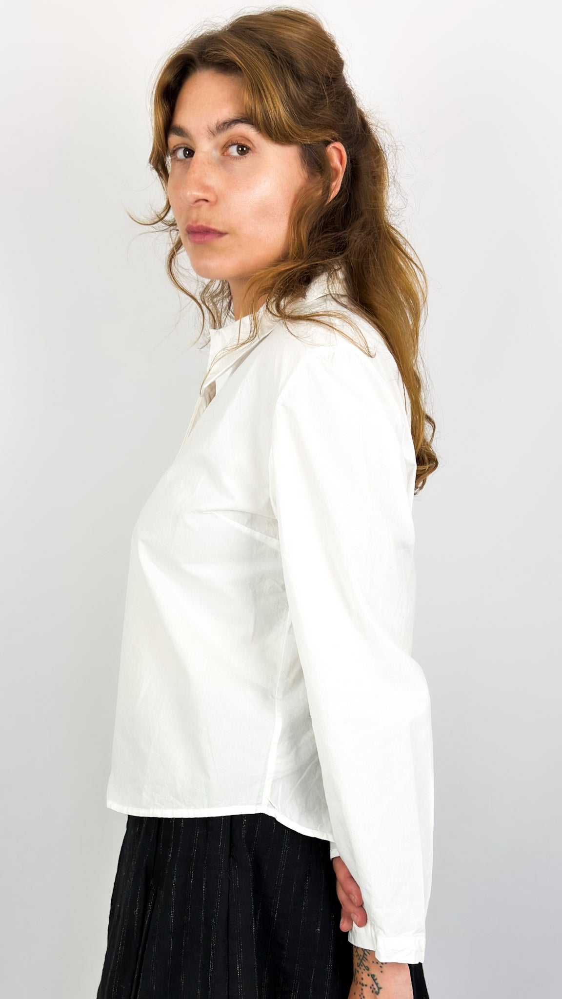 Sula Secret Button Shirt White