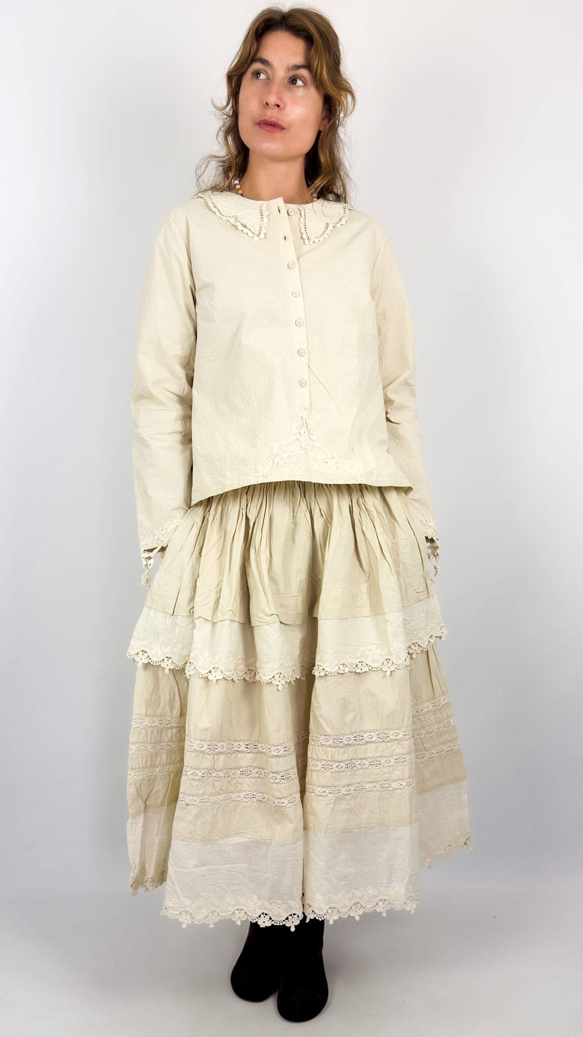 Ewa I Walla Hildur Blouse White