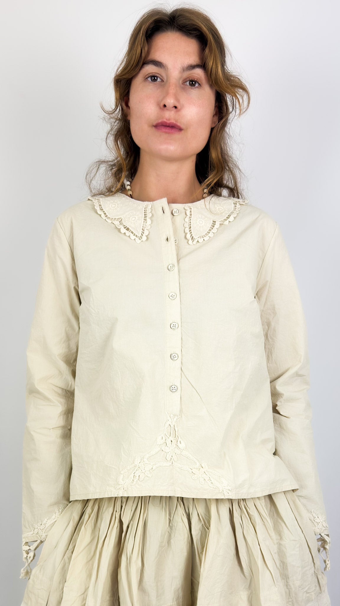 Ewa I Walla Hildur Blouse White