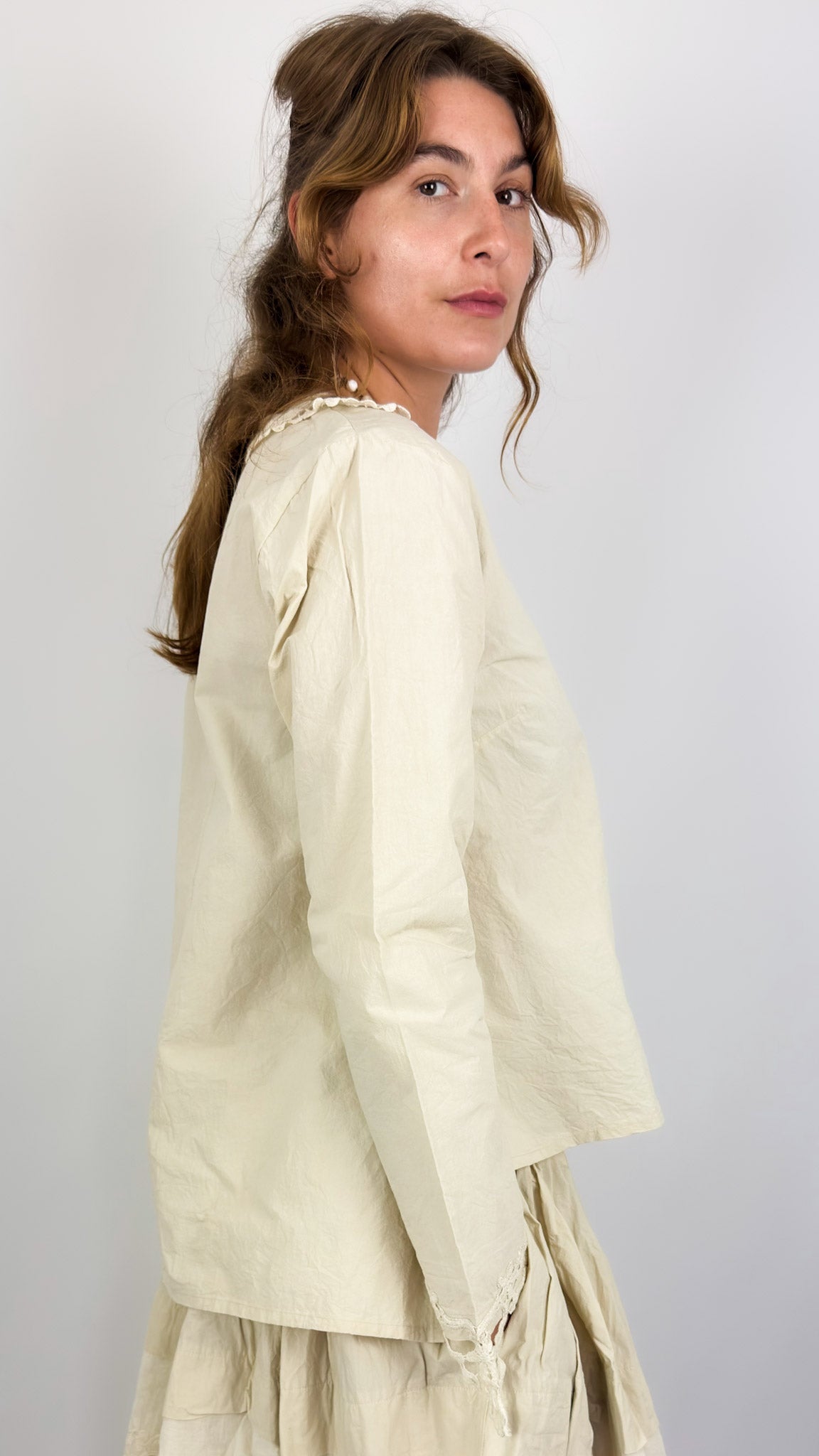Ewa I Walla Hildur Blouse White