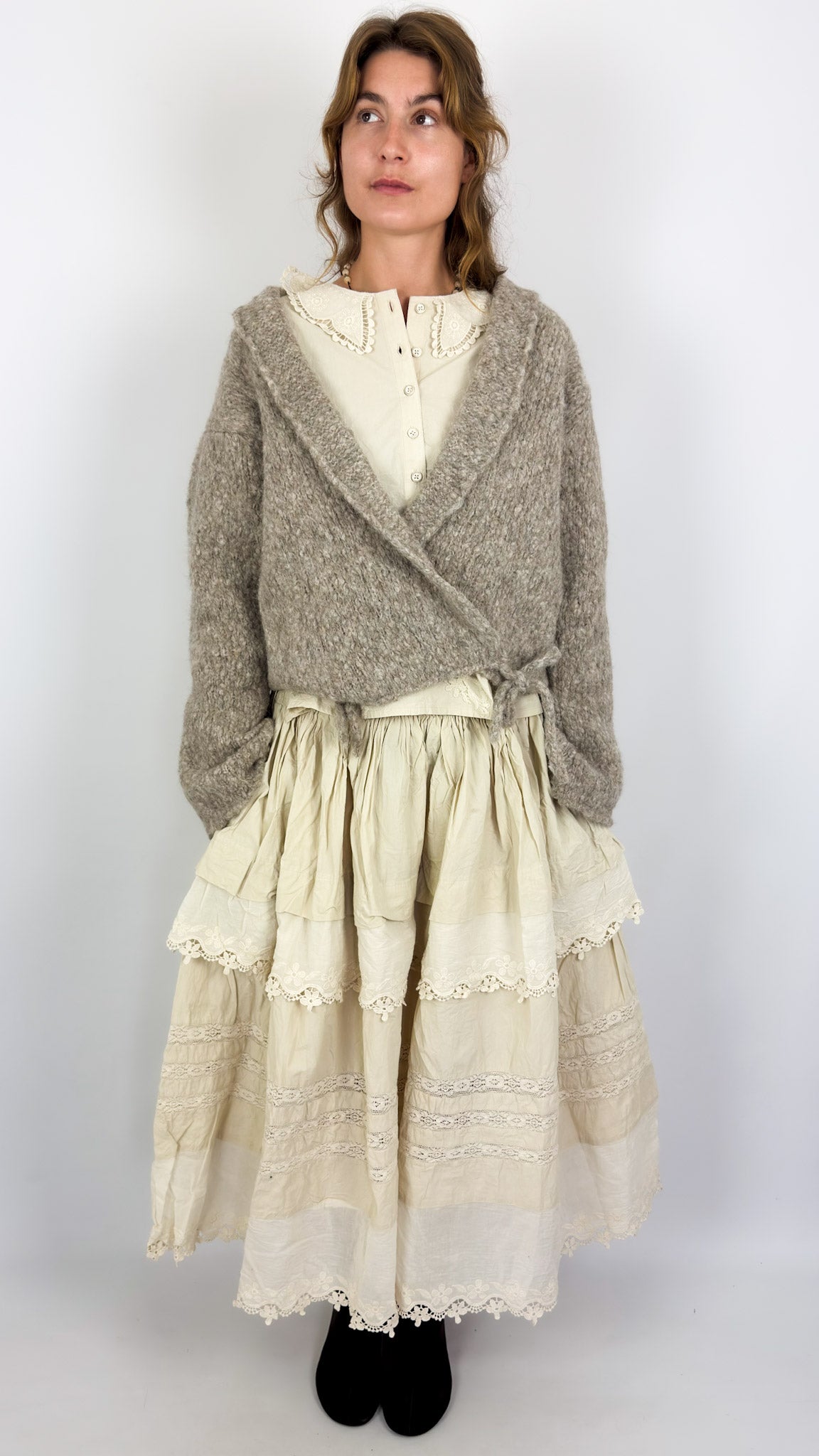 Ewa I Walla Calla Cardigan Sand
