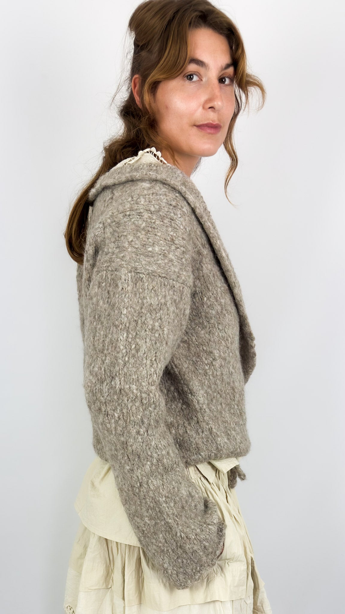 Ewa I Walla Calla Cardigan Sand