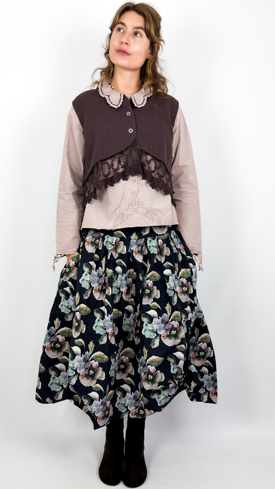 Ewa I Walla Polly Skirt Flower