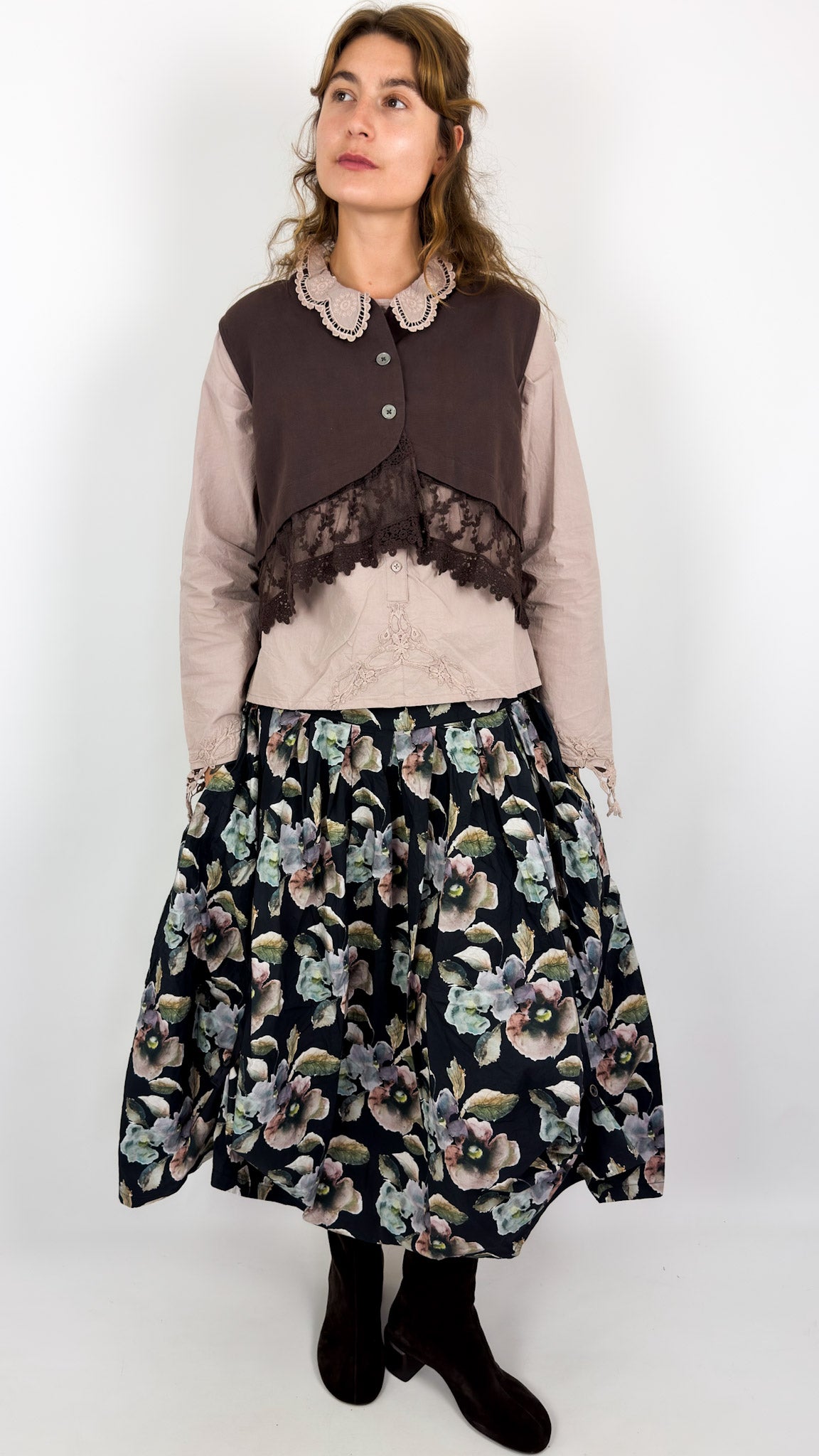 Ewa I Walla Polly Skirt Flower