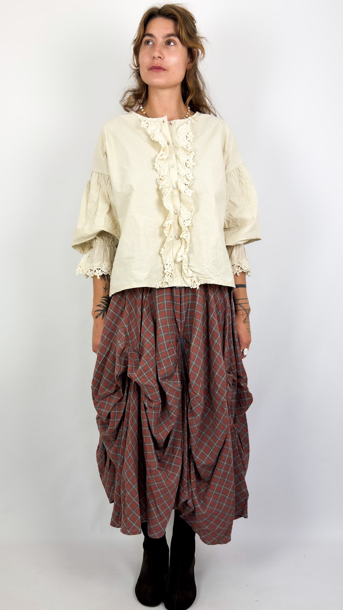 Ewa I Walla Dalia Blouse White