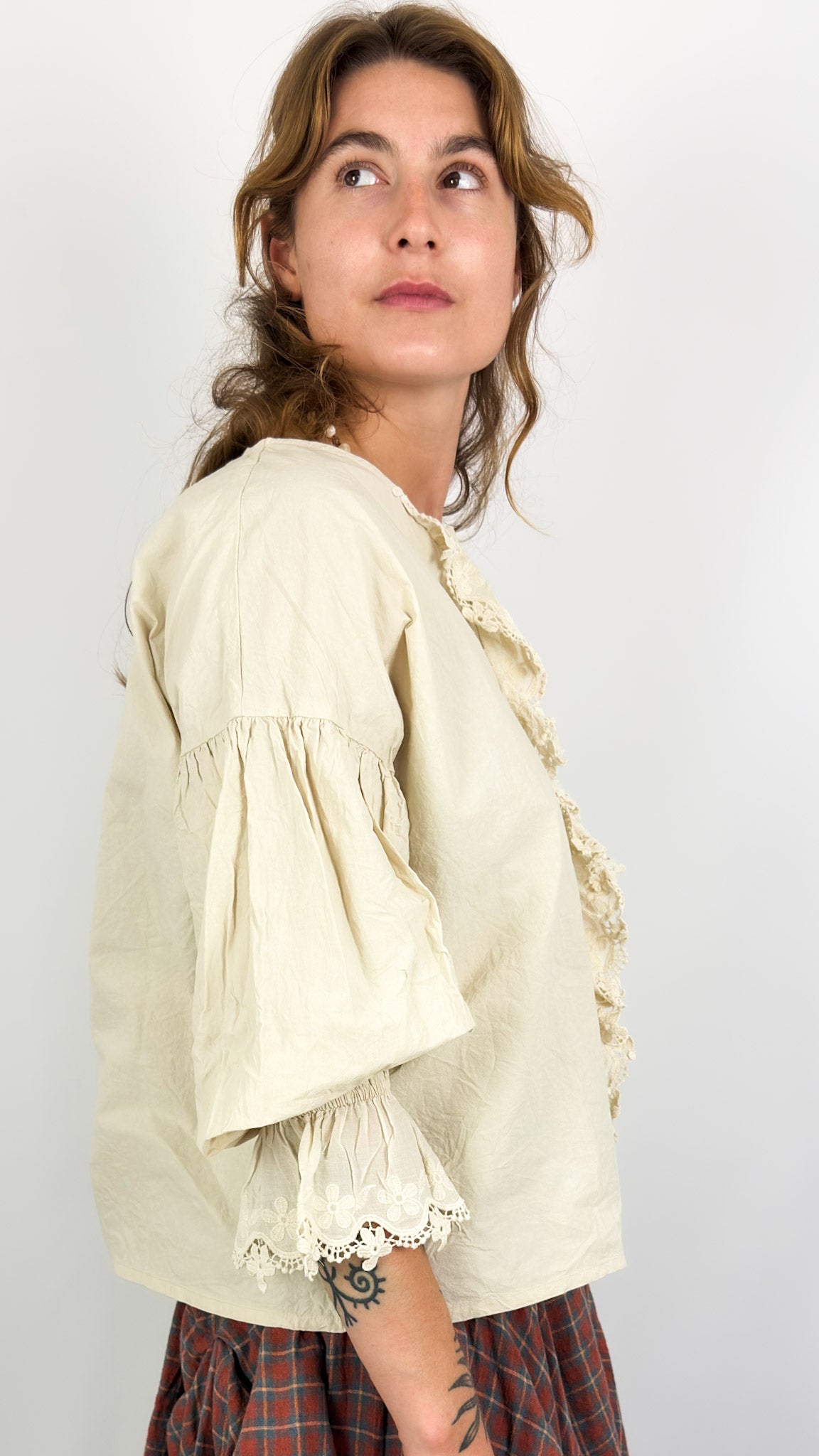 Ewa I Walla Dalia Blouse White