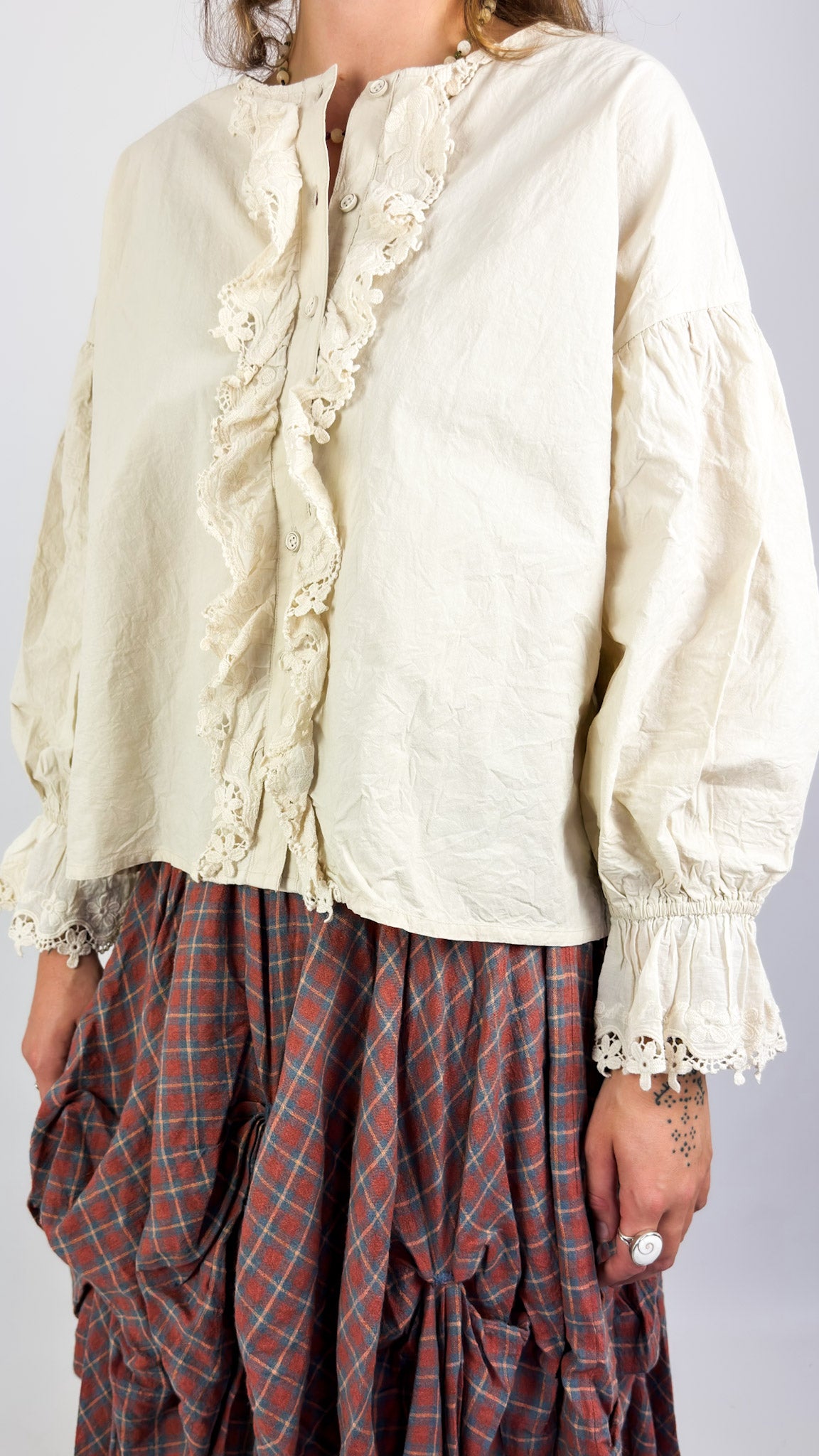 Ewa I Walla Dalia Blouse White