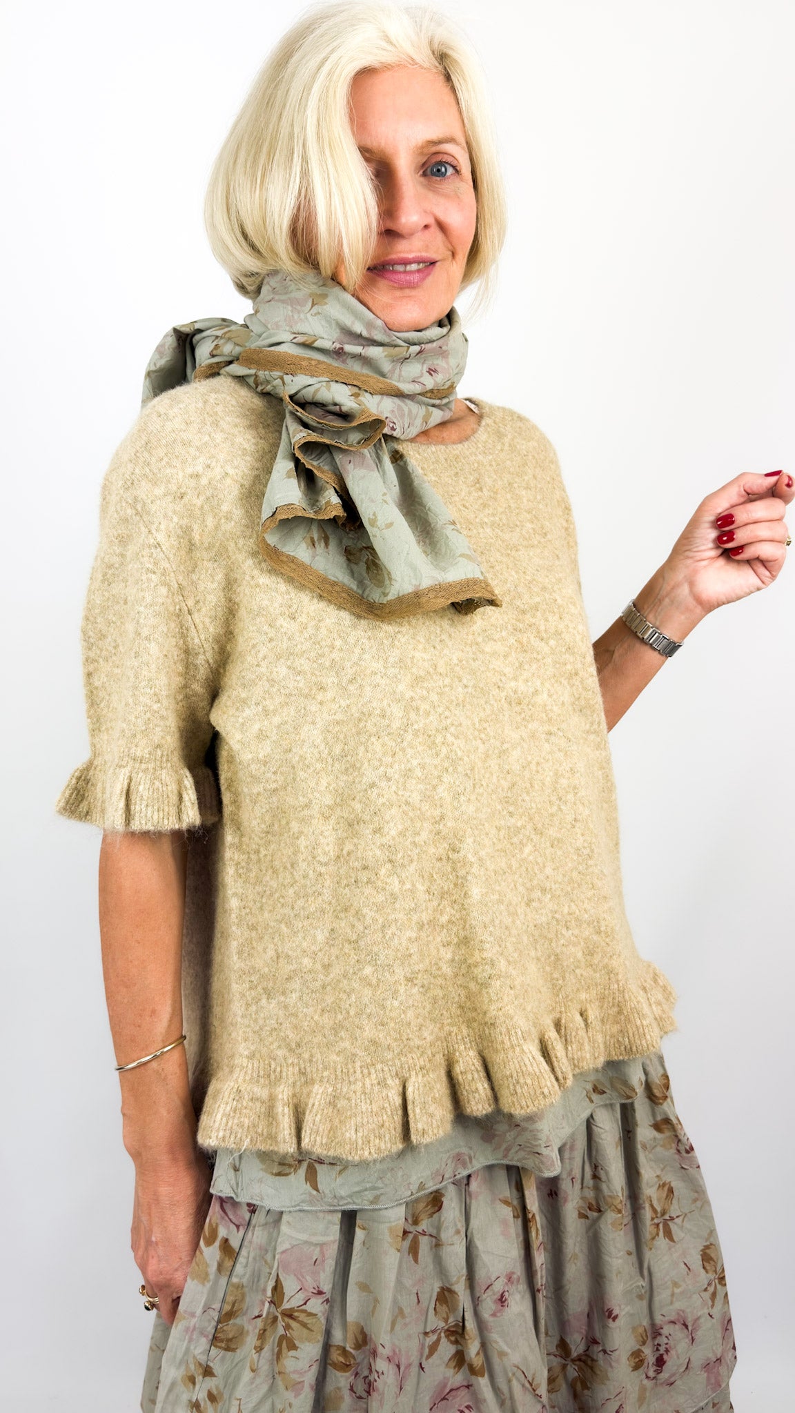 Les Ours Berthe Jumper Beige
