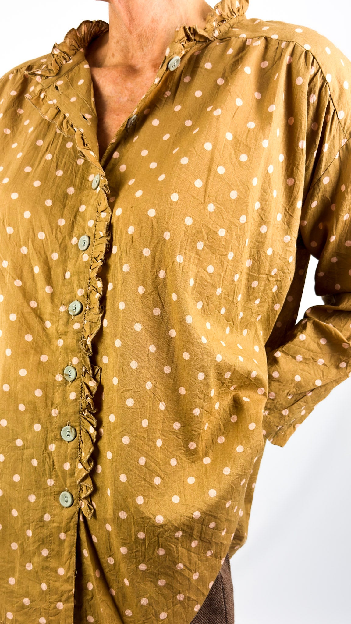 Les Ours Ari Blouse Rose Dots