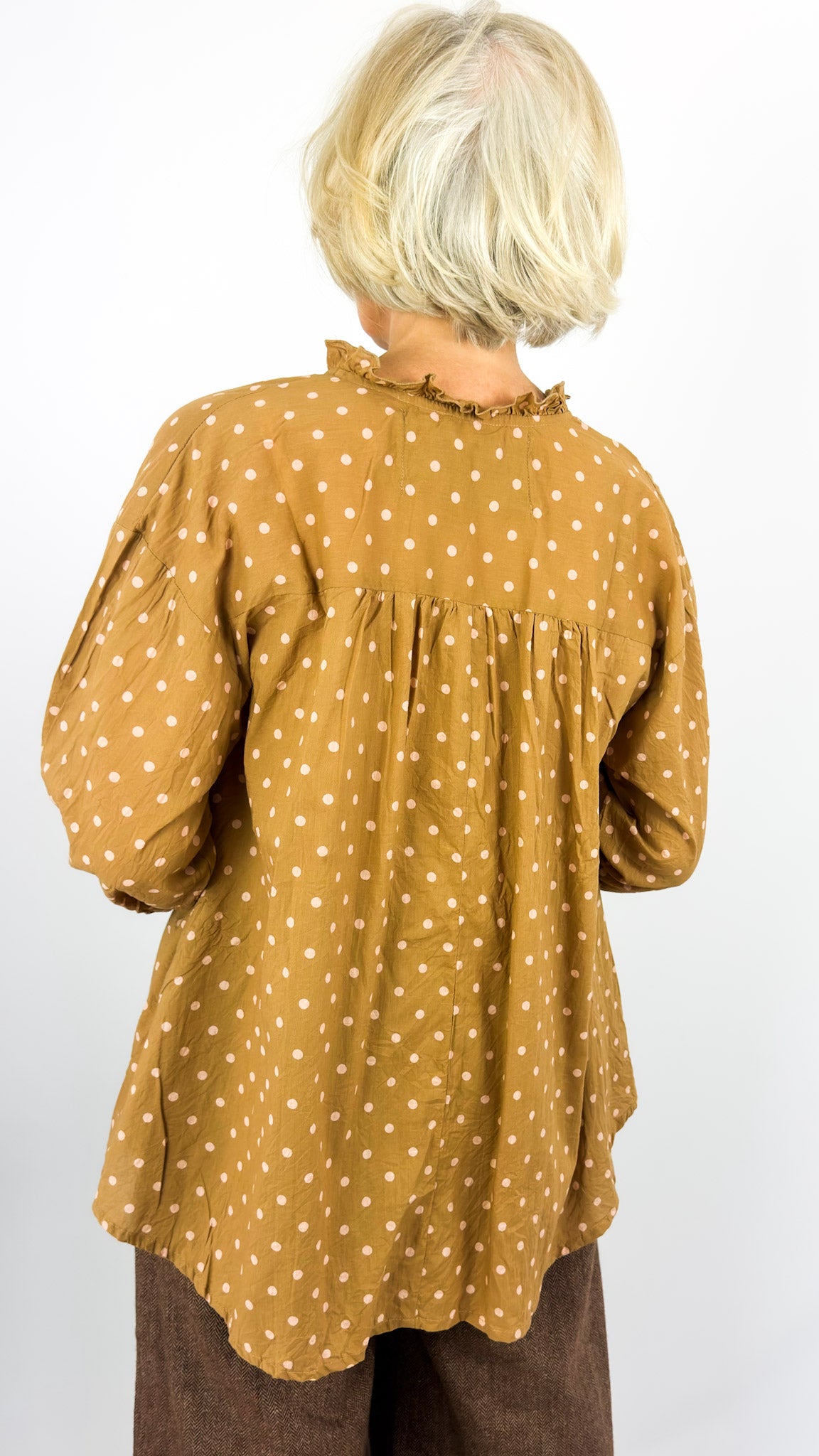 Les Ours Ari Blouse Rose Dots