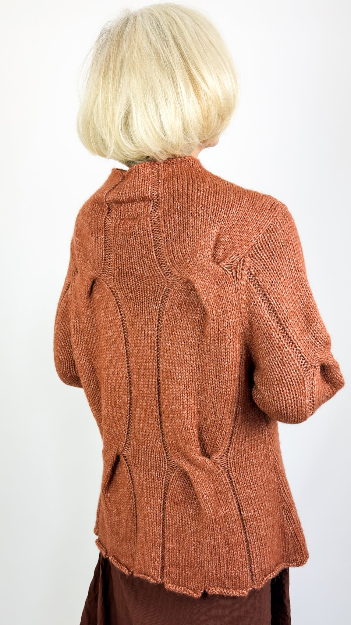 Rundholz DIP 0701 Jumper Terracotta Melange