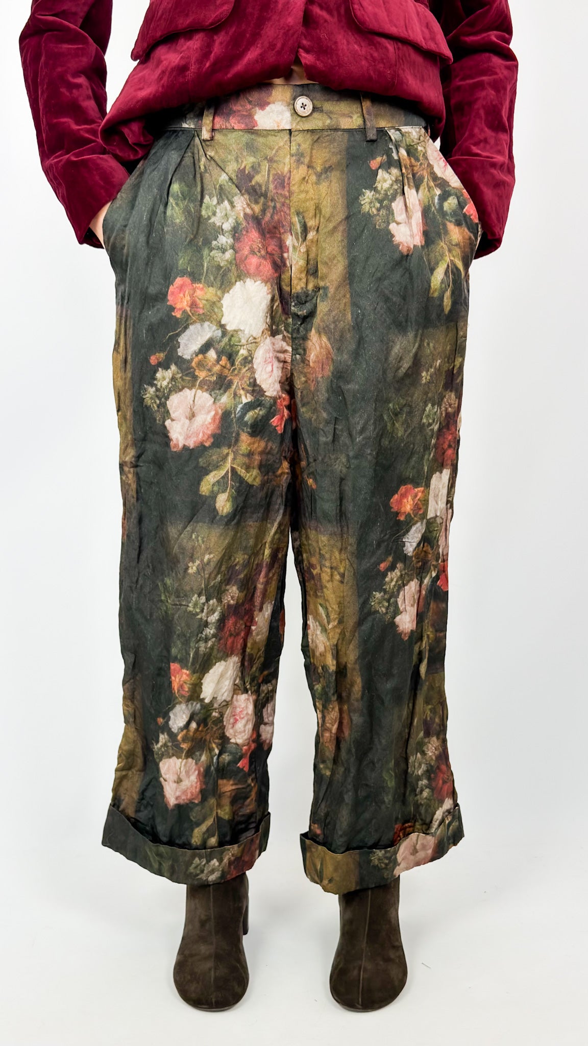 AM 1270 Wide Trousers Bouquet