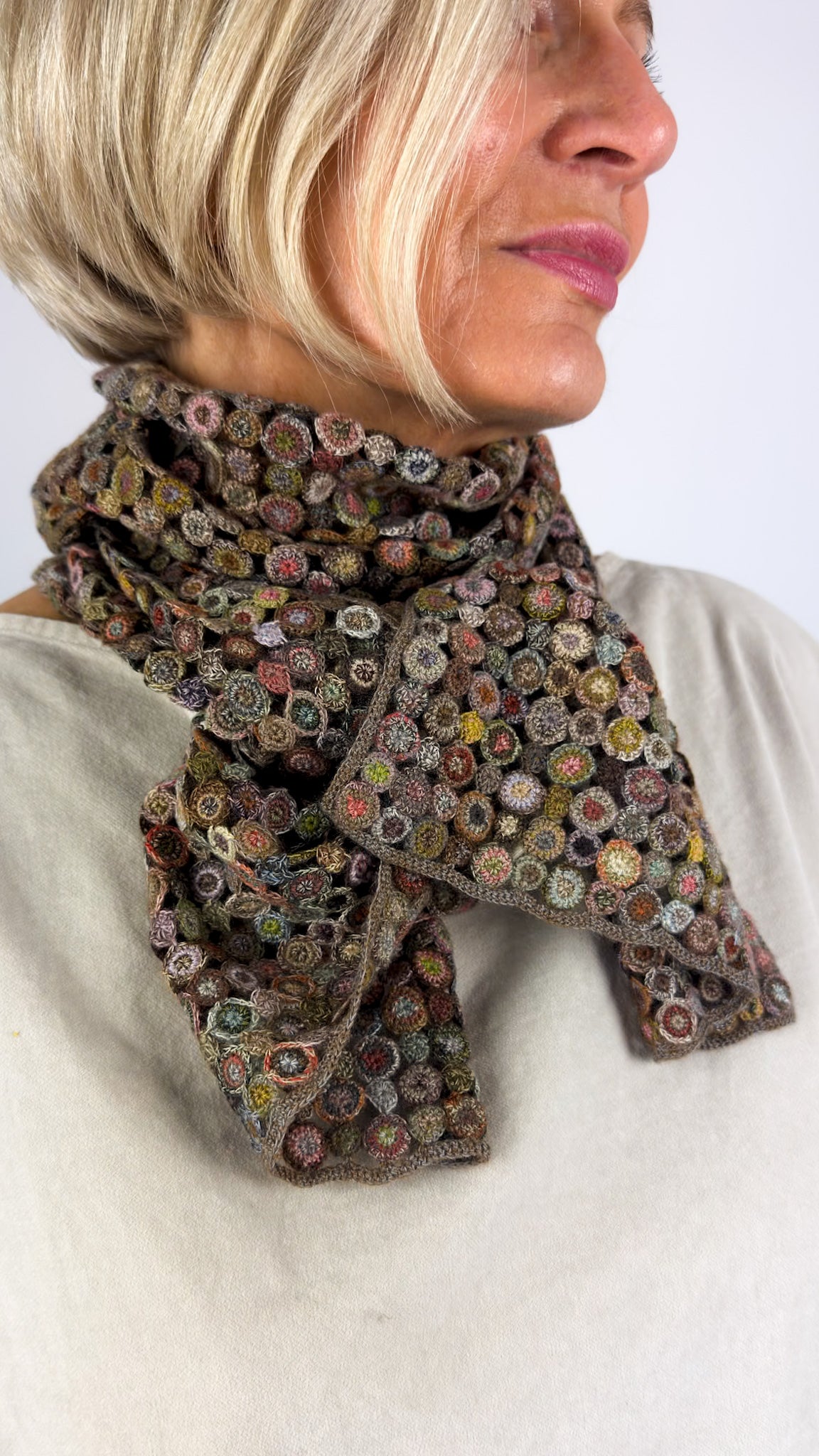 Sophie Digard 4499 Scarf Baix