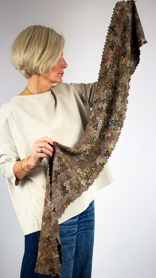 Sophie Digard 3054 Scarf Baix