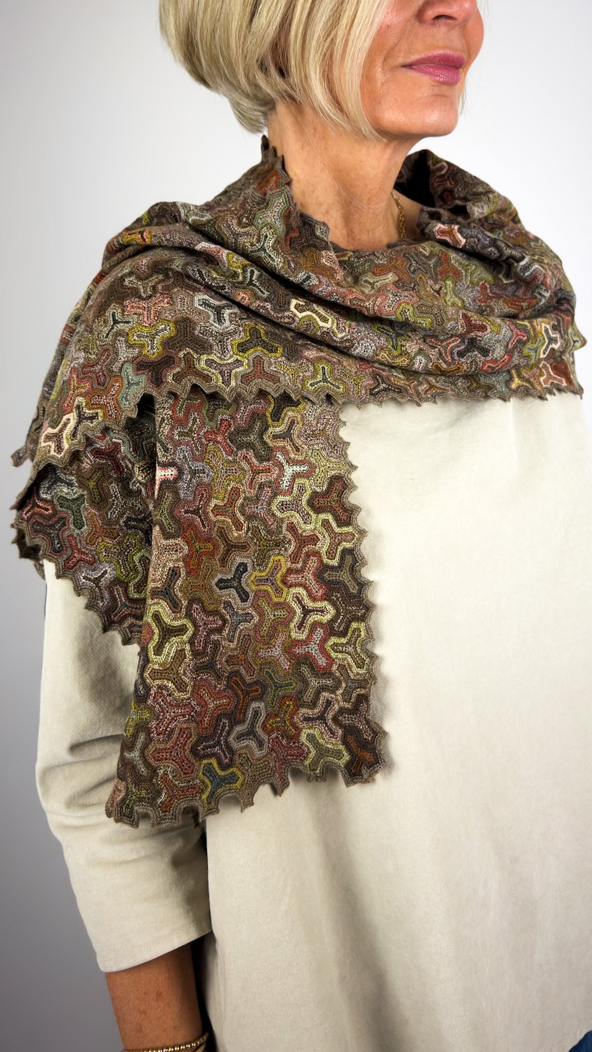 Sophie Digard 3054 Scarf Baix