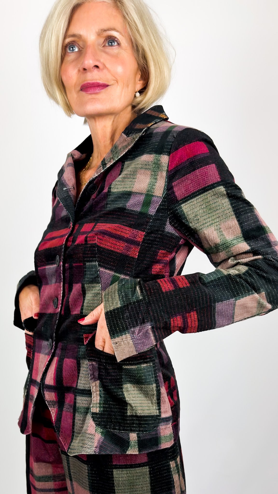 Ronholdz Black Label 1101 Jacket Check Multi