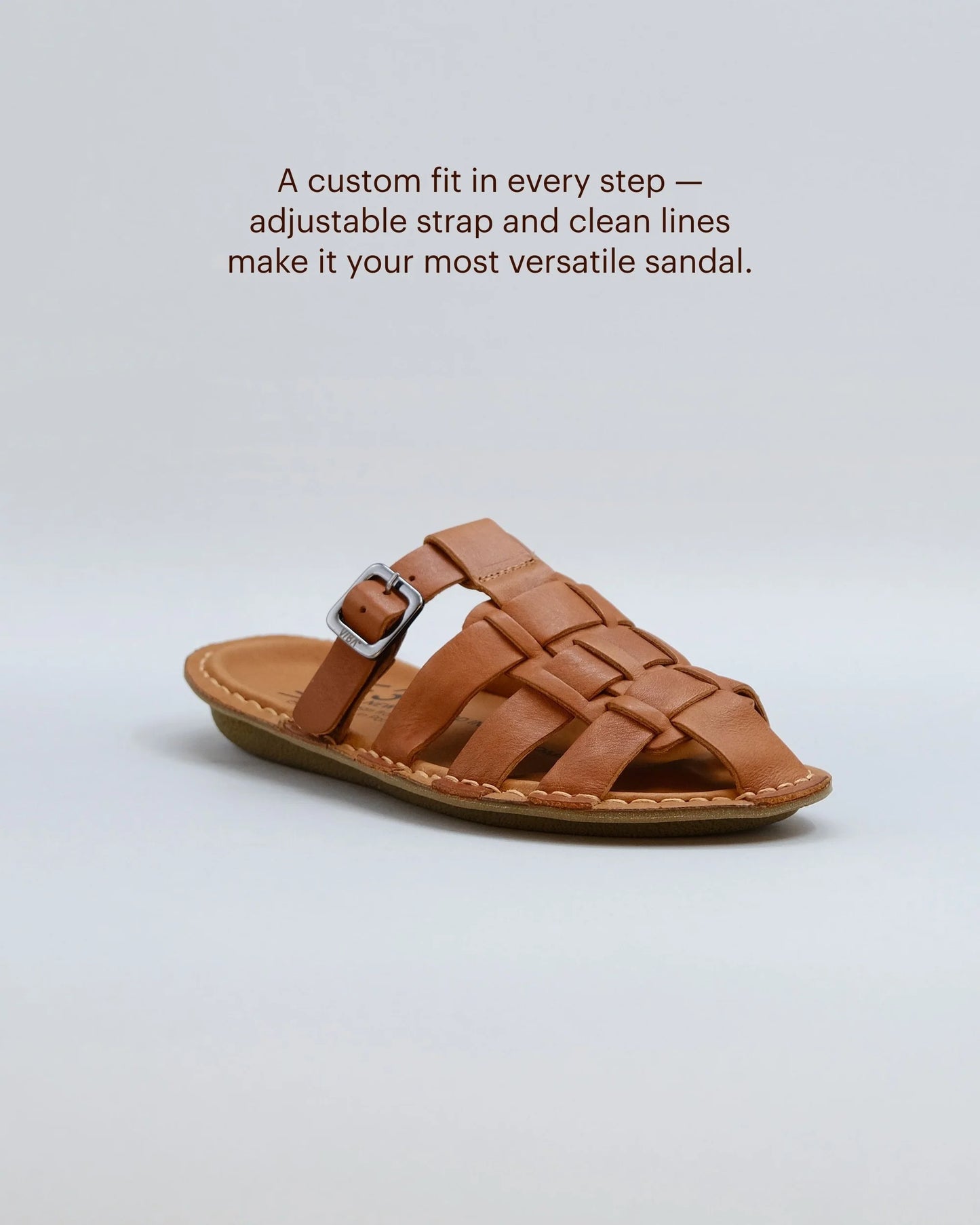 VIBAe Amalfi Sandals Cognac