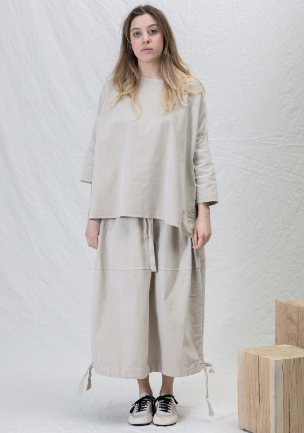 Album Di Famiglia V Balloon Skirt Oatmeal PRE-ORDER