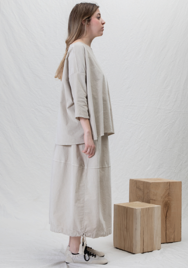 Album Di Famiglia V Balloon Skirt Oatmeal PRE-ORDER