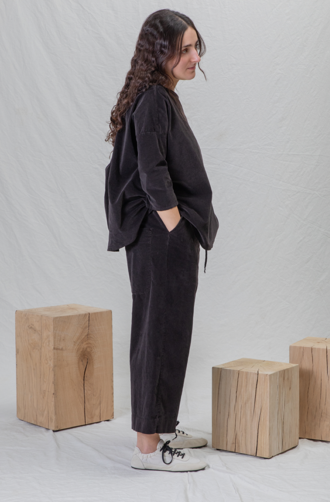 Album Di Famiglia W&S V Trousers Oatmeal PRE-ORDER
