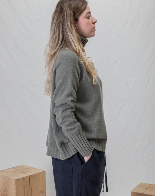Album Di Famiglia WS Dolcevita Jumper Oatmeal