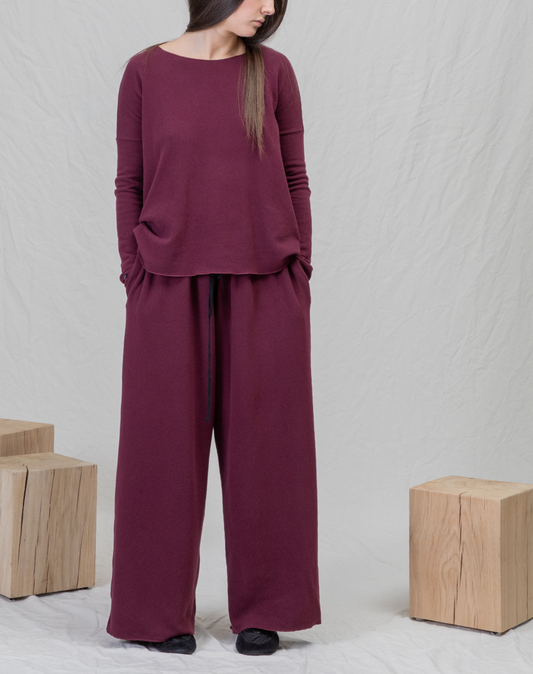 Album Di Famiglia JP Wide Trousers Brown PRE-ORDER
