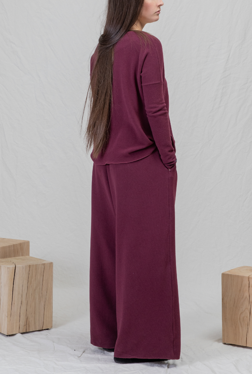 Album Di Famiglia JP Wide Trousers Brown PRE-ORDER