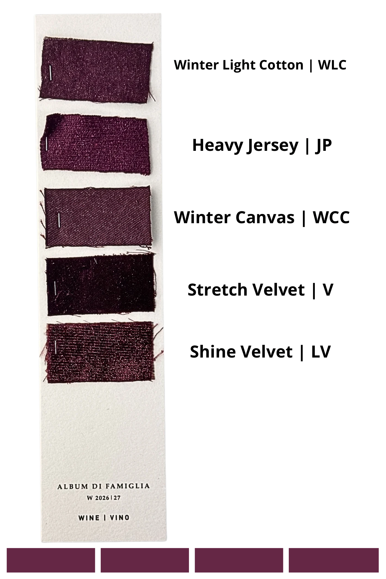 Album Di Famiglia V Round-Neck Dress Wine PRE-ORDER