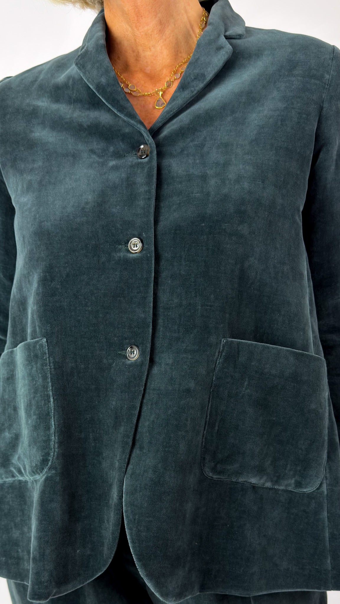 Apuntob 1462 Jacket Teal
