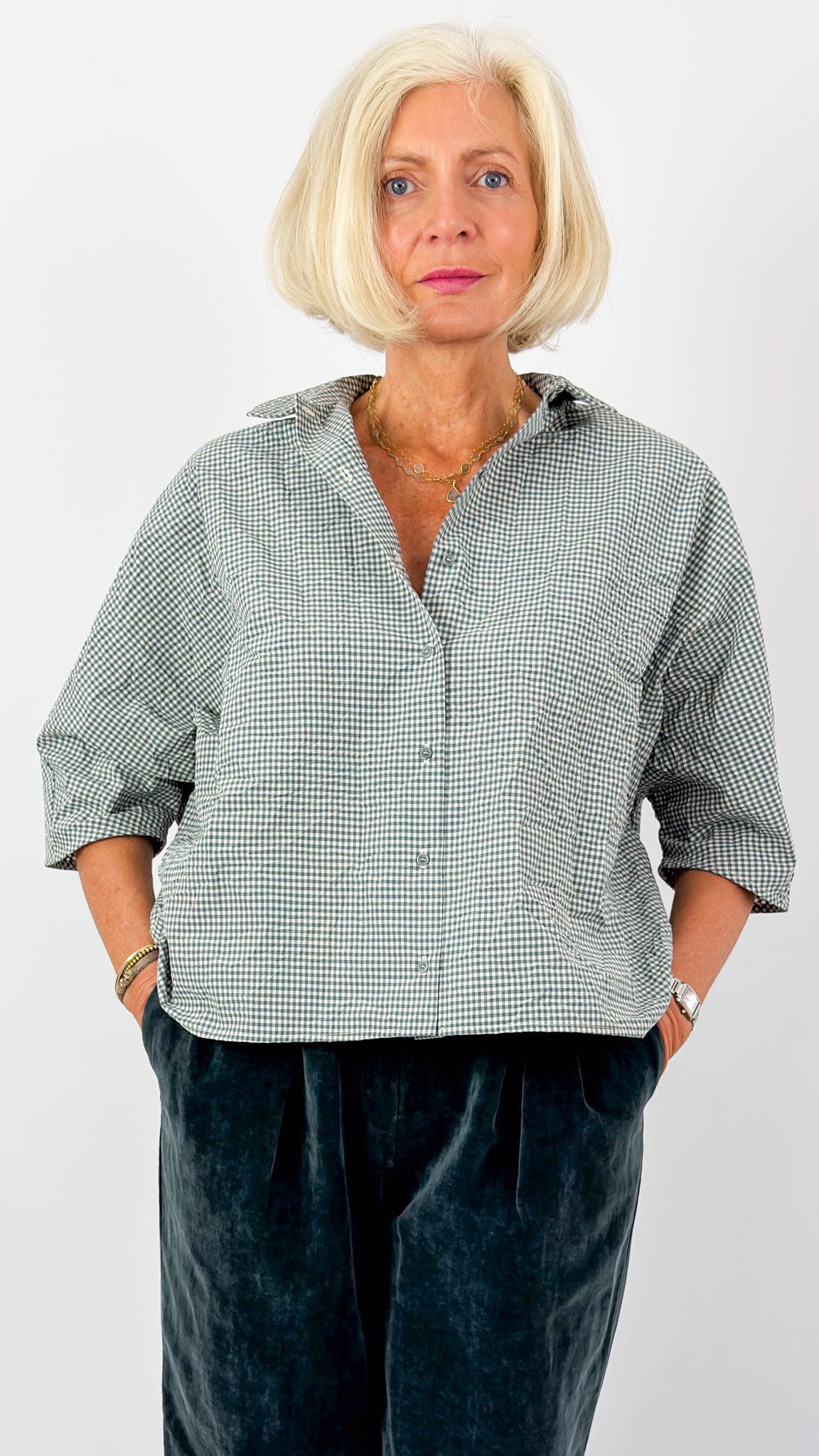 Apuntob 2056 Shirt Turquoise