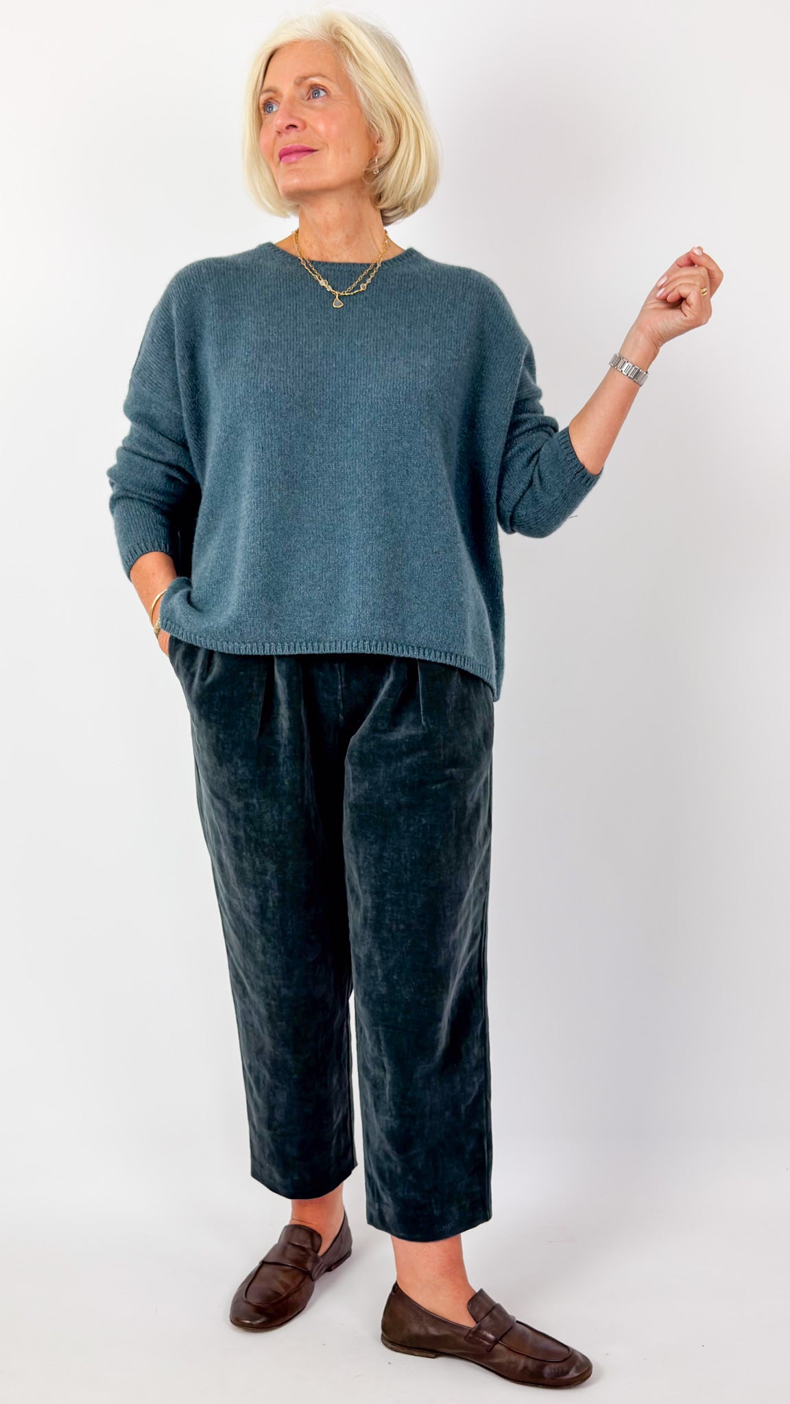 Apuntob 1890 Jumper Turquoise