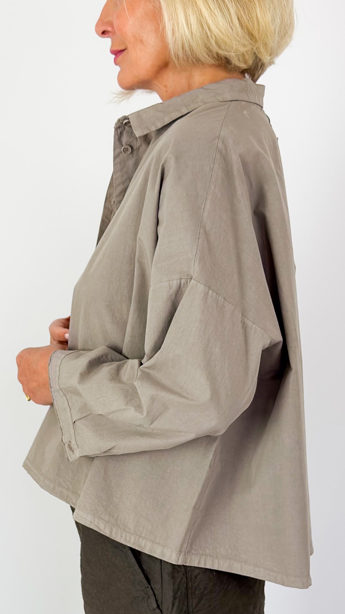 Aequamente 260 Shirt Tortora