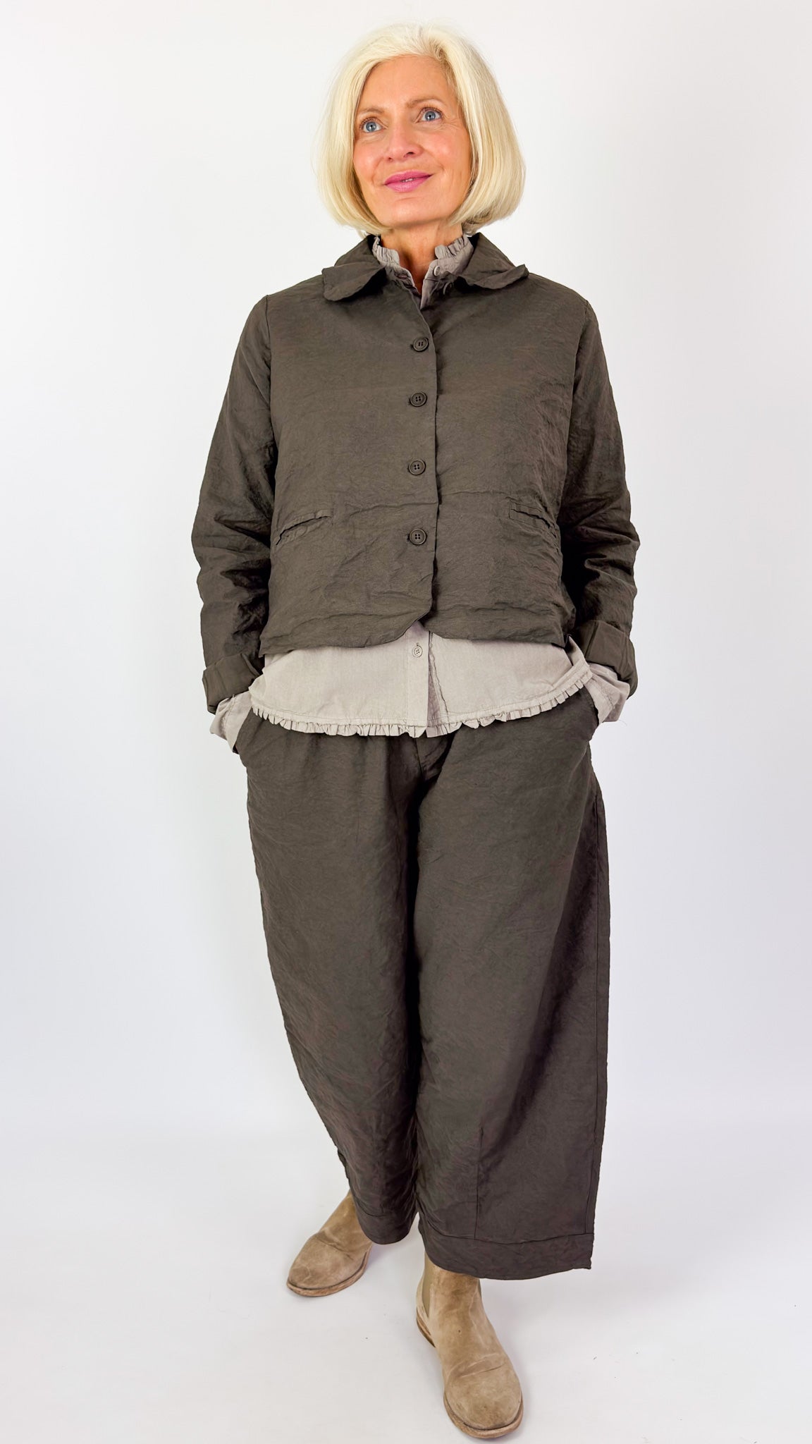 Aequamente 201 Jacket Visone