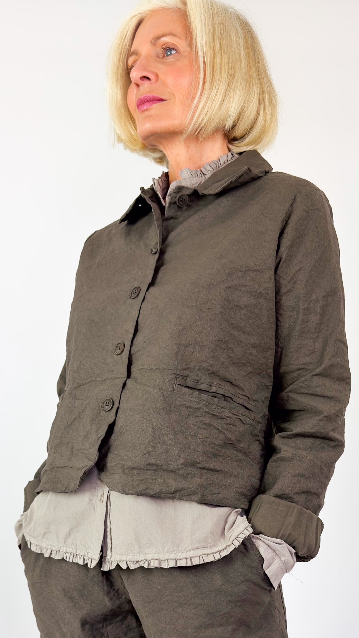 Aequamente 201 Jacket Visone
