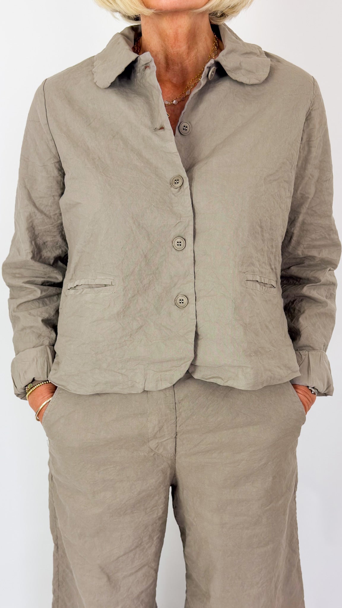 Aequamente 201 Jacket Tortora