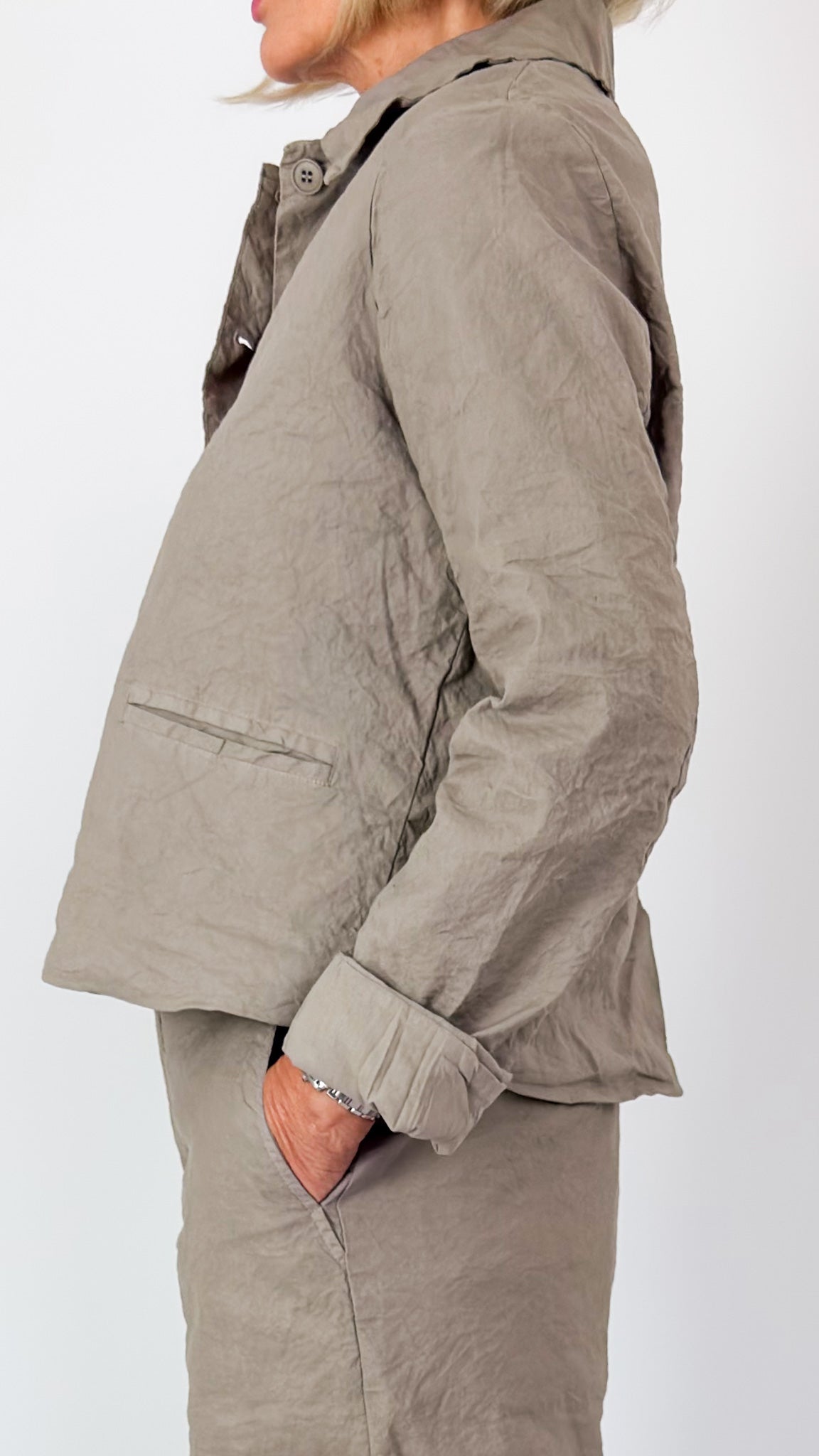 Aequamente 201 Jacket Tortora