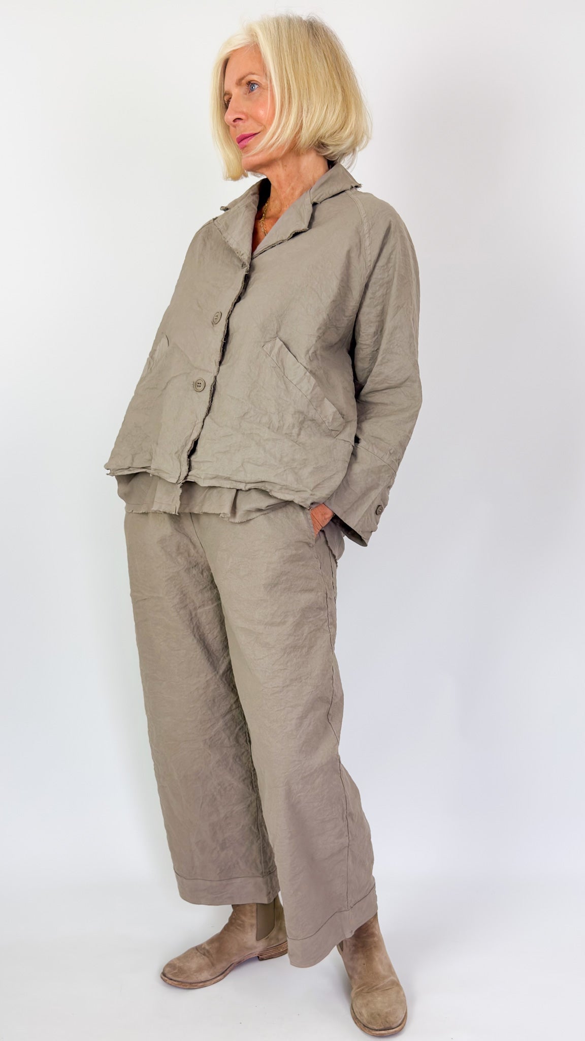 Aequamente 202 Jacket Tortora