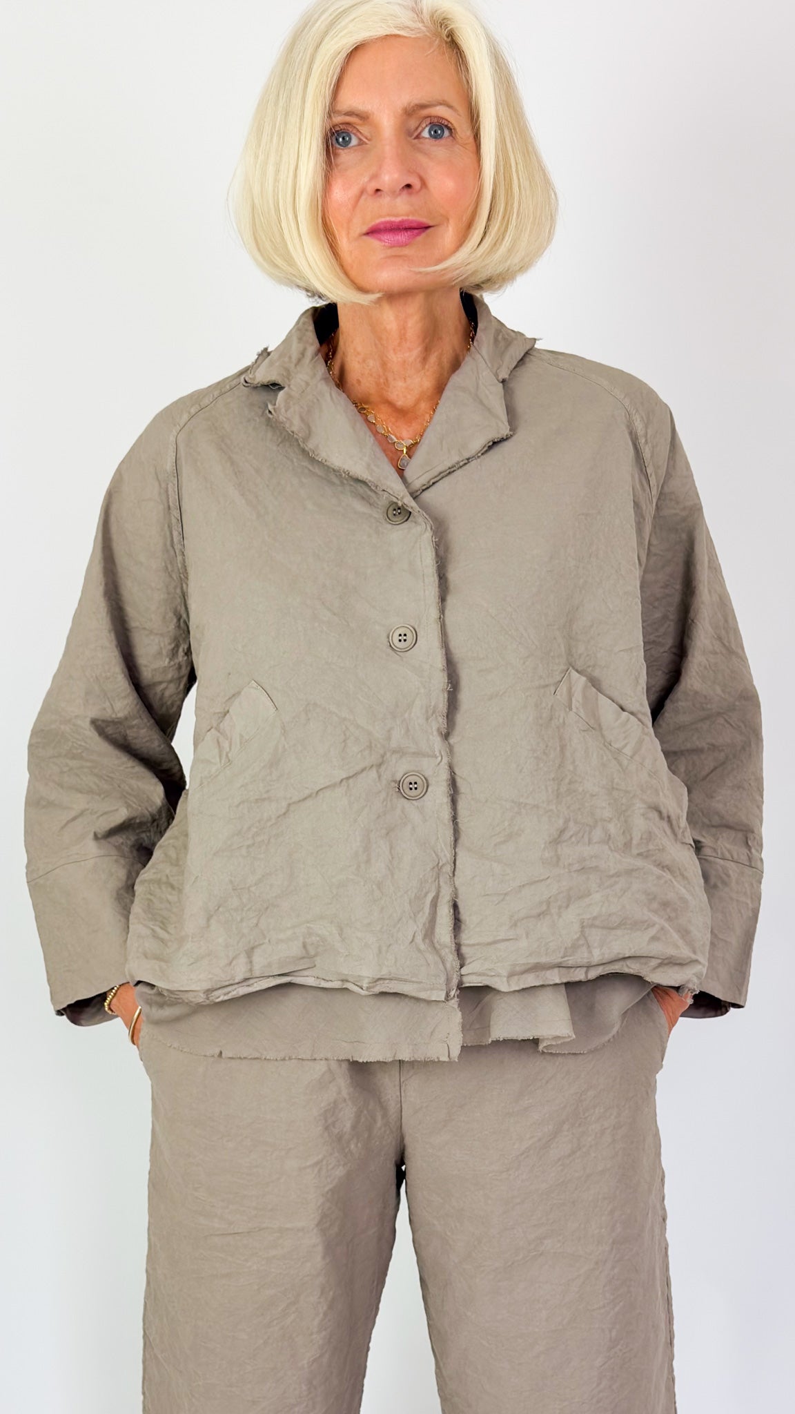 Aequamente 202 Jacket Tortora